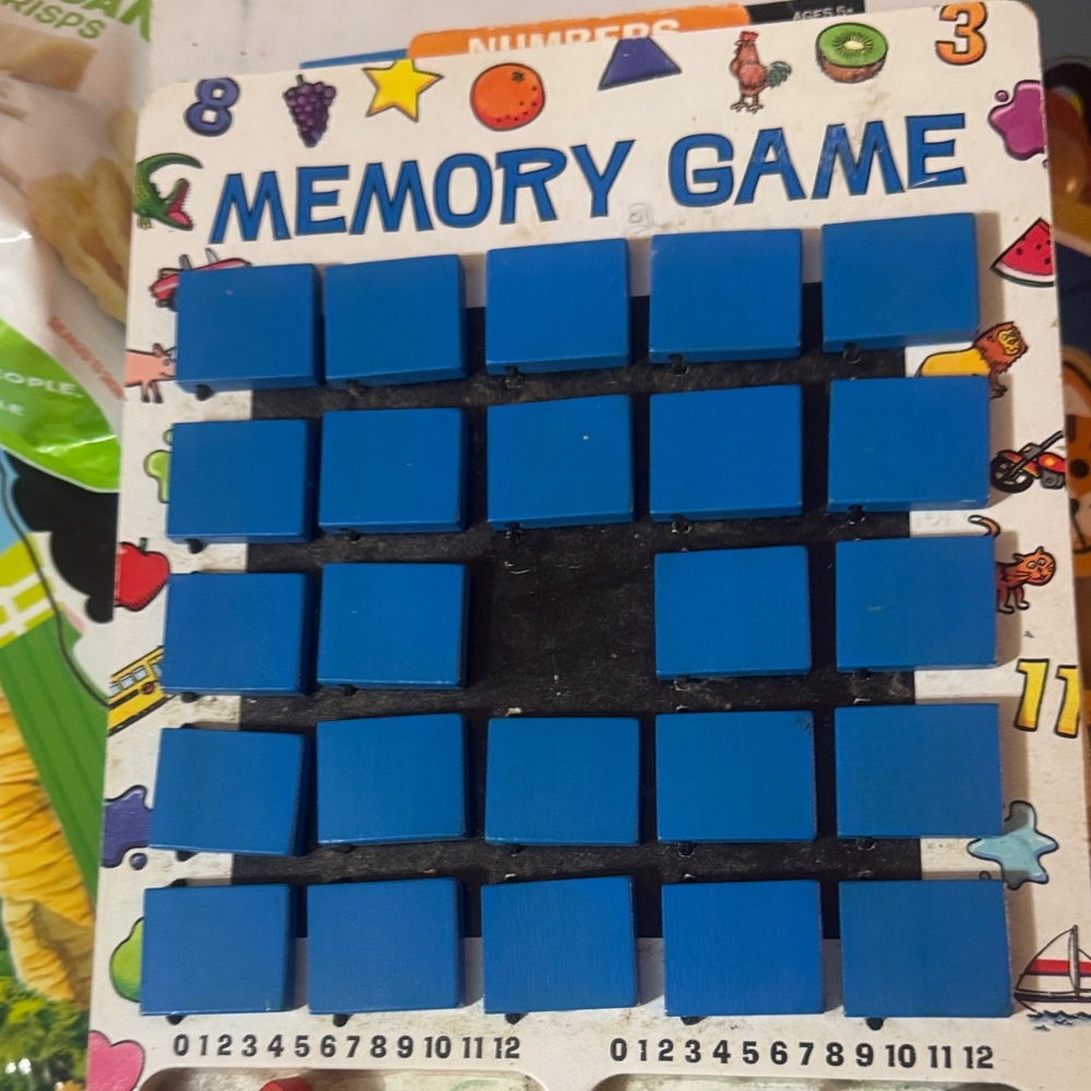 Melissa & Doug Blue Memory Game Board